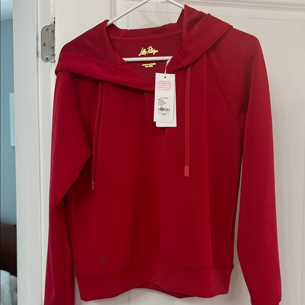 Lilly Pulitzer Malbec Red Pullover